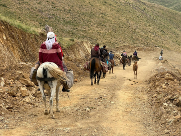 Berivanların yaylaya atlı yolculuğu / Ek fotoğraflar