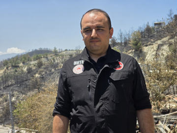 Hatay'da yanan alanlar havadan görüntülendi (3)
