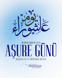 Cumhurbaşkanı Erdoğan, vatandaşların Aşure Günü’nü kutladı