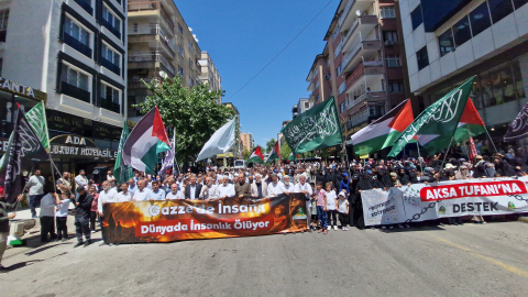 Diyarbakır’da Leman dergisi protestosu /Video eklendi