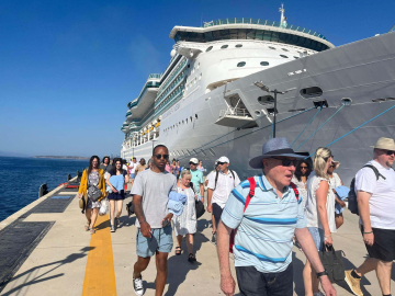 Bodrum’a 6 ayda 344 bin yabancı turist