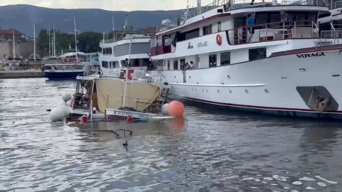 Hırvatistan’da tekne battı