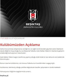Beşiktaş, Kyle Walker-Peters'in transferinden vazgeçti