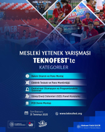 Bakan Kacır: TEKNOFEST'te bu yıl ilk defa ‘Mesleki Yetenek Yarışması’ düzenliyoruz