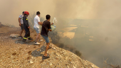 Antalya'da 3 ayrı orman yangını / Ek fotoğraflar