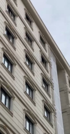 İstanbul - Ümraniye'de 8 katlı otelde çıkan yangın söndürüldü