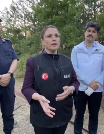 Bartın'da orman yangını (3)