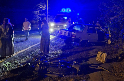 Sakarya'da otomobil ile motosiklet çarpıştı: 1 ölü, 1 yaralı