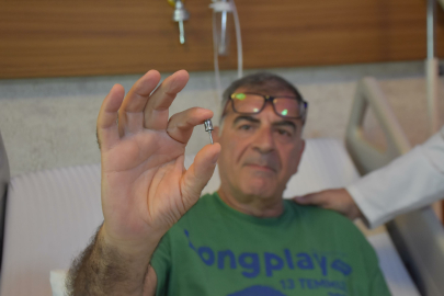 Akciğerinden diş implantı çıktı