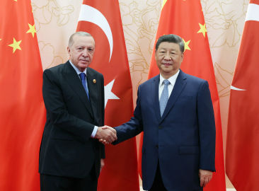 Cumhurbaşkanı Erdoğan, Çin Devlet Başkanı Şi ile bir araya geldi / Ek bilgi