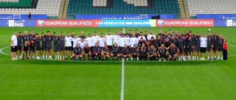 A Milli Futbol Takımı, İspanya maçına hazır