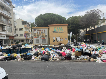 Buca Belediyesi'nde iş bırakma eylemi 7'nci gününde (2)