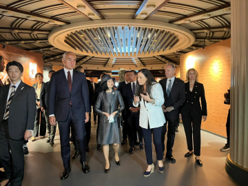 Japonya Prensesi Akiko Mikasa, 'Arkeolojinin Altın Çağı' sergisini ziyaret etti