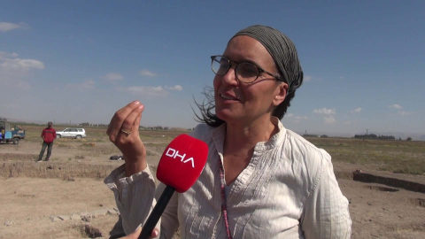 Hatay - Bakan Ersoy: 7 bin yıl önce atılan adımlar yeniden gün yüzünde (2) /Video eklendi