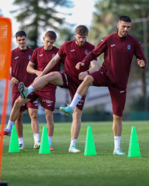 Trabzonspor’da Kayserispor maçı hazırlıkları sürüyor