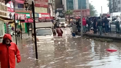Zonguldak'ta dolu etkili oldu (2)