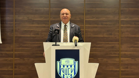 Ankaragücü’nde başkan adayı Nazım Barkçin, basın mensuplarıyla bir araya geldi