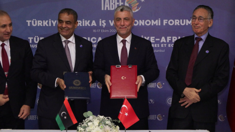 İstanbul- Bakan Bolat, Türkiye-Afrika Forumu’nda Libya ile mutabakat zaptı imzaladı