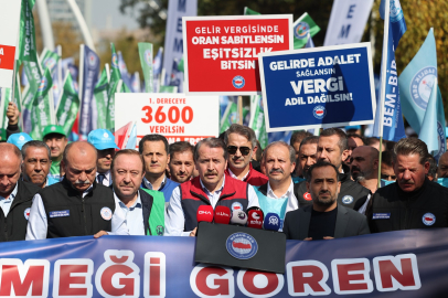 Memur-Sen'den TBMM önünde 'bütçe' açıklaması / Video eklendi