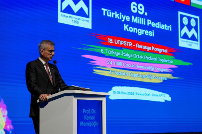 Bakan Memişoğlu, 69’uncu Türkiye Milli Pediatri Kongresi’ne katıldı