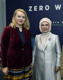 İstanbul - Emine Erdoğan, UNECE İcra Sekreteri Molcean ile görüştü