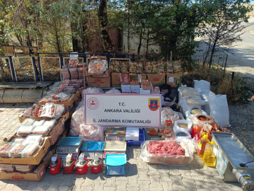 Ankara'da 1 ton 200 kilo bozuk et ve tavuk ele geçirildi