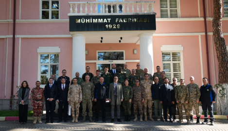 Askeri ataşelerden MKE'ye ziyaret