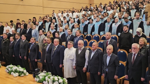 Zonguldak- Eski Meclis Başkanı Şentop BEUN'da akademik yılı açılış törenine katıldı /Video eklendi