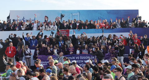 İstanbul Maratonu 47'nci kez start aldı / Video eklendi