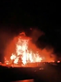 İran'da LPG dolum tesisinde patlama: 9 yaralı