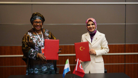 Bakan Göktaş, Sierra Leone ve Singapurlu mevkidaşlarıyla bakanlıkları arasında iş birliği mutabakat zaptı imzaladı