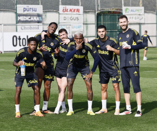Fenerbahçe, Viktoria Plzen maçı hazırlıklarına devam etti