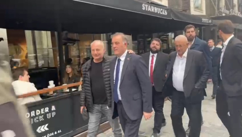 İstanbul- İmamoğlu'nun babası ve oğlu ifade vermek için emniyete geldi -1