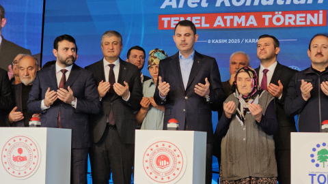 Bakan Kurum: 500 bin konut projesi, sosyal devletin zirvesidir / Video eklendi