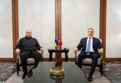 Ankara - Bakan Fidan, Ukrayna Milli Güvenlik ve Savunma Konseyi Sekreteri Umerov ile bir araya geldi / Metin eklendi