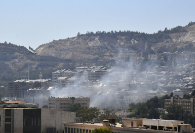 Suriye'nin başkenti Şam'da patlama