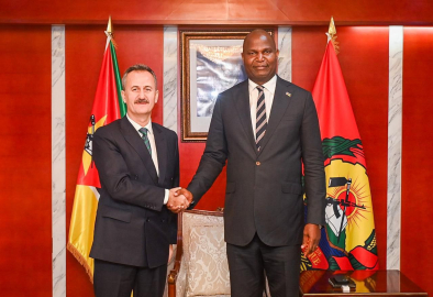 Savunma Sanayii Başkanı Görgün, Mozambik Cumhurbaşkanı Chapo ile bir araya geldi