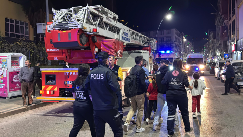 Ordu’da çatı katında çıkan yangında 5 kişi dumandan etkilendi