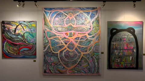 İstanbul - Balat’ta ‘Ruhun İzleri’ sergisi sanatseverlerle buluştu