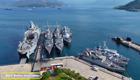 Doğu Akdeniz-2025 Davet Tatbikatı deniz safhası gerçekleştirildi