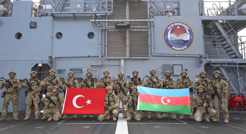 Doğu Akdeniz-2025 Davet Tatbikatı deniz safhası ikinci gününde devam etti