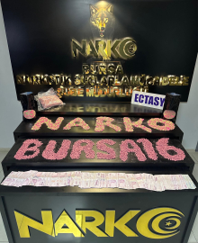 Bursa'da 20 bin adet ecstasy hap ele geçirildi; 1 gözaltı