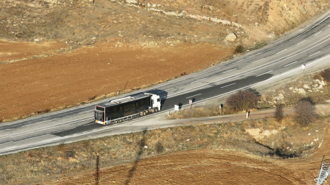 Sivas'ta 'Gezen Sinema TIR'ı öğrencileri sinema ile buluşturdu