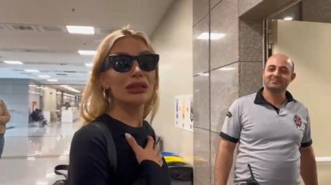 İstanbul - Şarkıcı İrem Derici ifade vermek için Çağlayan'daki İstanbul Adalet Sarayı'na geldi