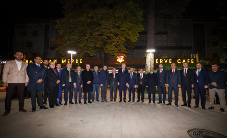 TBMM Başkanı Kurtulmuş, Tacikistan’da Türk iş insanlarıyla bir araya geldi