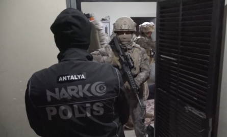 'Narkokapan Antalya' operasyonunda 455 tutuklama