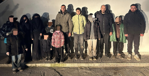 Edirne’de 32 kaçak göçmen yakalandı