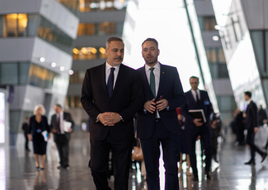 Bakan Fidan, Belçika Dışişleri Bakanı Prevot ile görüştü / Ek fotoğraf