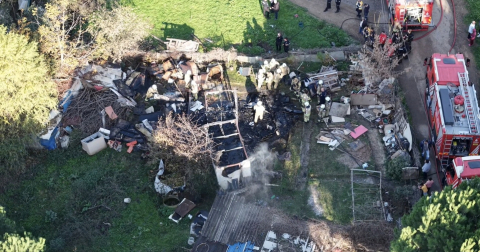 İstanbul- Tuzla'da gecekonduda çıkan yangın söndürüldü