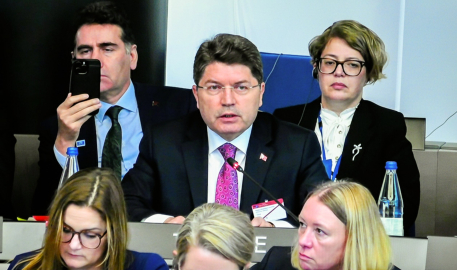 Bakan Tunç, Avrupa Konseyi Adalet Bakanları Konferansı'na katıldı